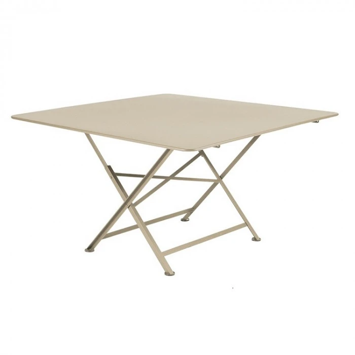 Table De Jardin 8 Personnes FERMOB Cargo 128 X 128 Cm - Muscade 1 Table De Jardin 8 Personnes FERMOB Cargo 128 X 128 Cm - Muscade