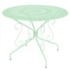 Table De Jardin 4 Personnes FERMOB Montmartre Ø 96 Cm - Vert Opaline