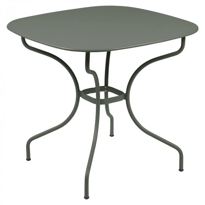 Table De Jardin 4 Personnes FERMOB Opéra + 82 X 82 Cm - Romarin 1 Table De Jardin 4 Personnes FERMOB Opéra + 82 X 82 Cm - Romarin