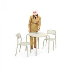Table De Jardin 2 Personnes Fatboy Toní Bistreau - Desert -Mobilier De Jardin 103816 table jardin fatboy toni bistreau desert ambiance 4