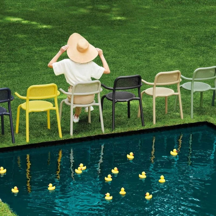 Lot De 2 Fauteuils De Jardin Fatboy Toní Armchair - Vert Brume 5 Lot De 2 Fauteuils De Jardin Fatboy Toní Armchair - Vert Brume – Image 5