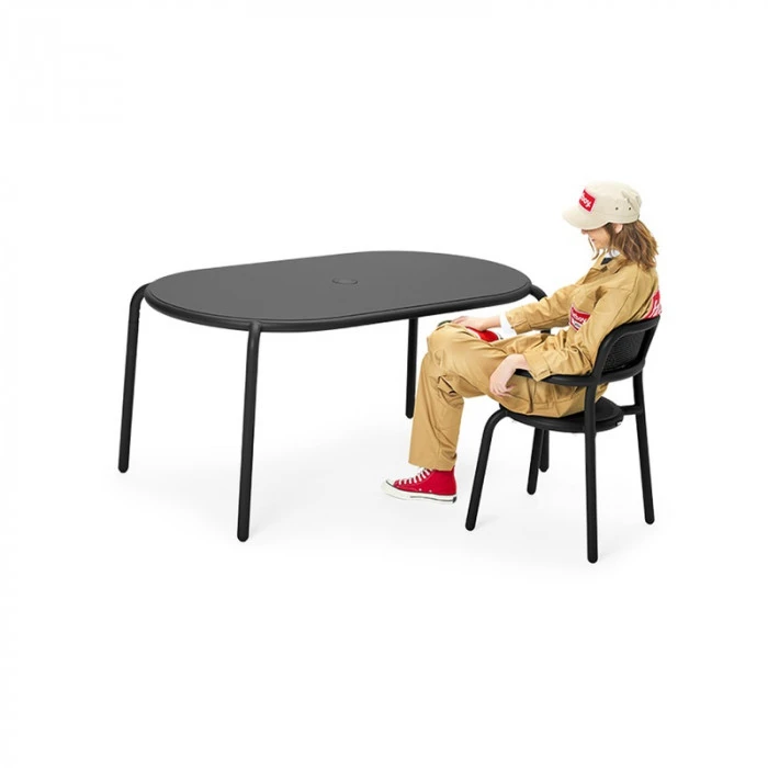 Table De Jardin 6 Personnes Fatboy Toní Tavolo - Anthracite 2 Table De Jardin 6 Personnes Fatboy Toní Tavolo - Anthracite – Image 2