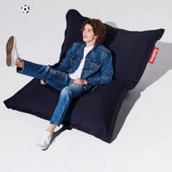 Pouf D'extérieur Fatboy Original Outdoor - Océan Foncé 8 Pouf D'extérieur Fatboy Original Outdoor - Océan Foncé -Mobilier De Jardin 104555 pouf exterieur fatboy original outdoor ocean fonce assis 2