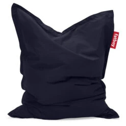 Pack Rocking Chair Rock'n'Roll Gris Clair + Pouf Original Outdoor Océan Fatboy -Mobilier De Jardin 104555 pouf exterieur fatboy original outdoor ocean fonce 2