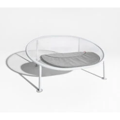 Grand Fauteuil Hamac Fatboy Netorious - Gris Clair -Mobilier De Jardin 105817 grand fauteuil hamac fatboy netorious gris clair ambiance coussin 2