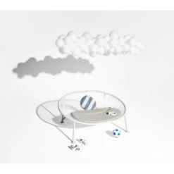 Grand Fauteuil Hamac Fatboy Netorious - Gris Clair -Mobilier De Jardin 105817 grand fauteuil hamac fatboy netorious gris clair ambiance nuage