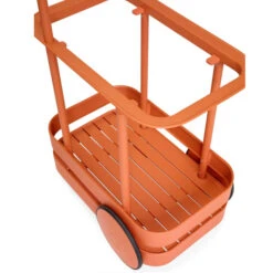 Chariot Desserte Fatboy Jolly Trolley - Tangerine -Mobilier De Jardin 105836 chariot desserte fatboy jolly trolley tangerine sans tablette