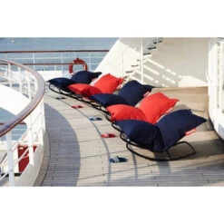 Pack Rocking Chair Rock'n'Roll Noir + Pouf Original Outdoor Rouge Fatboy -Mobilier De Jardin 11 fatboy rocknroll original outdoor moodpicture ss rotterdam min