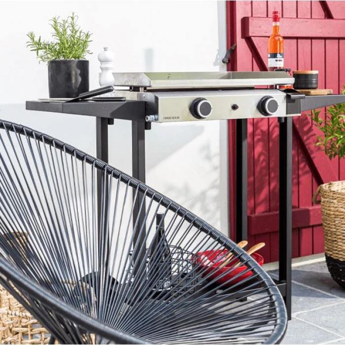 Plancha à Gaz Forge Adour BASE 60 Inox 2 Plancha à Gaz Forge Adour BASE 60 Inox – Image 2