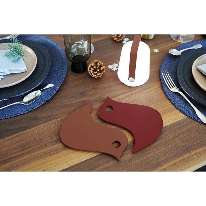 Dessous De Plat FERMOB Oiseaux - Rouge Ocre / Piment 4 Dessous De Plat FERMOB Oiseaux - Rouge Ocre / Piment â Image 4