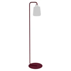 Pied Simple Pour Lampe Nomade FERMOB Balad - Cerise Noire