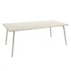 Table De Jardin 8 Personnes FERMOB Monceau 194 X 94 Cm - Gris Argile