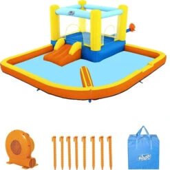 Aire De Jeux Bestway Beach Bounce (soufflerie En Continu) -Mobilier De Jardin 53381 pack complet min