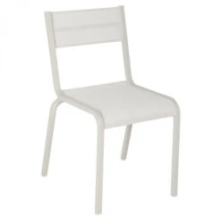 Chaise De Jardin FERMOB Oléron - Gris Argile