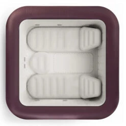 Spa Gonflable Jets Et Bulles Bestway Maldives 6 Places -Mobilier De Jardin 60033 spa gonflable bulles jets bestway maldives vue dessus