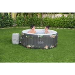 Spa Gonflable Bestway Lay-Z Spa ARUBA AirJet 3 Places -Mobilier De Jardin 60061 spa gonflable bestway lay z spa aruba ambiance 2