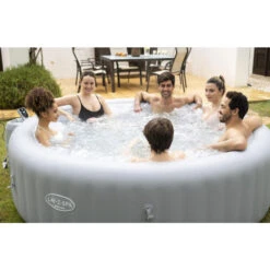 Spa Gonflable Rond Bestway Lay-Z Spa Grenada 7 Spa Gonflable Rond Bestway Lay-Z Spa Grenada -Mobilier De Jardin 60135 spa gonflable bestway lay z spa grenada ambiance 3