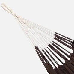 Toile De Hamac Polycoton 240 X 160 Cm Couleur : Marron -Mobilier De Jardin HAMCOL240BN 02