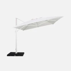 Parasol Déporté Rectangulaire 3x4 M -Mobilier De Jardin HU3X4WH 04