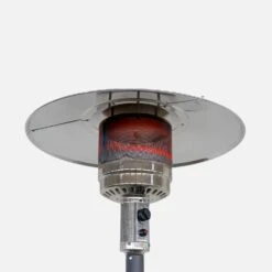 Parasol Chauffant Gaz 13kW Avec Housse De Protection -Mobilier De Jardin PCKD7002CGYHC 04