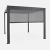 Pergola Bioclimatique 3x4m Triomphe + Store 3m