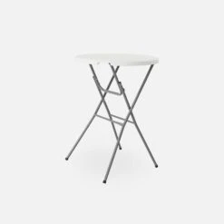 Table Mange Debout Pliable (lot De 2) -Mobilier De Jardin RECPL80X2 02