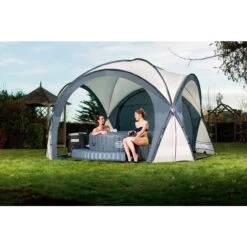 Abri Pour Spa Gonflable Bestway Lay-z Dôme -Mobilier De Jardin abri spa gonflabe lay z bestway 58460 ambiance3 1