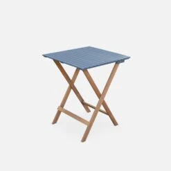 Table De Jardin Pliable Bois, 2 Chaises Couleur : Bleu 13 Table De Jardin Pliable Bois, 2 Chaises Couleur : Bleu -Mobilier De Jardin acbs60s2ob 1f2a477f8253a8b81d31d9b52accf745