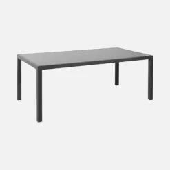 Table De Jardin Aluminium Et Textilène, 8 Chaises Empilables Couleur : Anthracite / Gris -Mobilier De Jardin af180r8at 91fb660a569f71bd7b473e21f4a5fca1