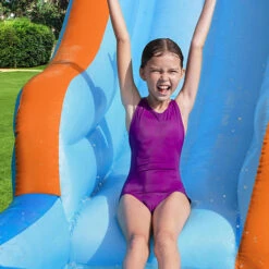 Aire De Jeux Avec Toboggan, Pataugeoire Et Canon à Eau Bestway Beachfront Bonanza -Mobilier De Jardin aire jeu bestway beachfront bonanza 53349 3