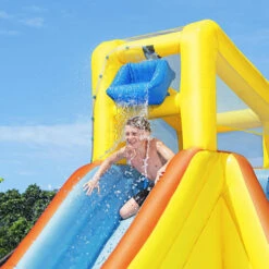 Aire De Jeux Avec Toboggan, Pataugeoire Et Canon à Eau Bestway Beachfront Bonanza -Mobilier De Jardin aire jeu bestway beachfront bonanza 53349 4