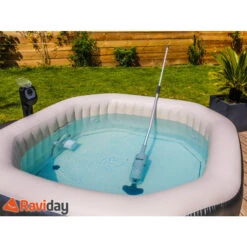 Aspirateur Nettoyeur à Batterie Pour Piscine Et Spa Intex -Mobilier De Jardin aspirateur nettoyeur batterie piscine spa intex
