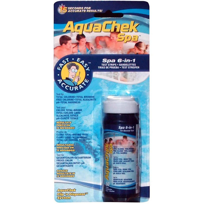 Bandelettes D'analyse Aquachek Spa X 50 1 Bandelettes D'analyse Aquachek Spa X 50