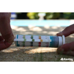 Tube De 50 Bandelettes D'analyse Et Test PH Bayrol Quicktest -Mobilier De Jardin bayrol bandelettes test ph chlore 2