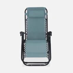 Fauteuil Relax Pliable Multi Positions Textilène (lot De 2) Couleur : Émeraude -Mobilier De Jardin campchrx2em 224ffc8398c1bdfb5e7e7140cb920ba9