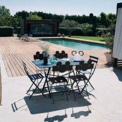 Chaise De Jardin Pour Enfant FERMOB Bistro Mickey Mouse © - Réglisse -Mobilier De Jardin chaise mickey fermob 8 1