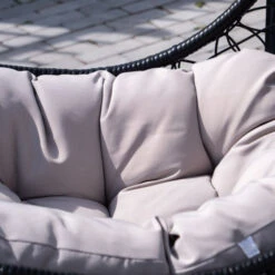 Fauteuil Suspendu Bizzotto Amirantes - Noir -Mobilier De Jardin fauteuil bizzotto amirantes noir 6