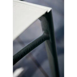 Fauteuil De Jardin Empilable FERMOB Costa - Carbone -Mobilier De Jardin fauteuil costa assise 1 1