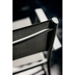 Fauteuil De Jardin Empilable FERMOB Costa - Carbone -Mobilier De Jardin fauteuil costa dossier 2 min 1