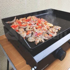 Plancha à Gaz Forge Adour BASE 60 Acier Peint -Mobilier De Jardin forge adour base 60 g cuisson