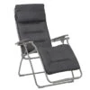 Fauteuil Relax Pliant LAFUMA Futura BeComfort - Gris Foncé