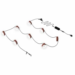 Guirlande Lumineuse FERMOB Hoop - Ocre Rouge