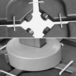 Dalles à Lester Pour Parasol 50x50cm (lot De 4) -Mobilier De Jardin hubase50pc 4920e85bcce0e245ad64baa7f30e0625