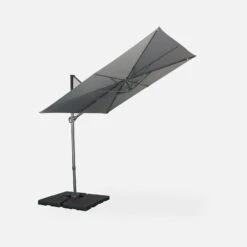 Parasol Déporté Carré 2,5x2,5m 7 Parasol Déporté Carré 2,5x2,5m -Mobilier De Jardin huflat25x25gy 228f587346d0380983d535314b4a0db6