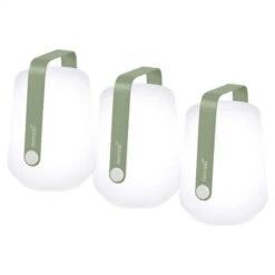 Lot De 3 Lampes Nomades FERMOB Balad H 12 Cm - Cactus
