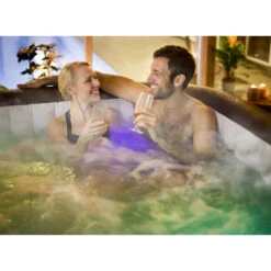 Spa Gonflable Jets Et Bulles Bestway Maldives 6 Places -Mobilier De Jardin lay z spa bestway maldives hydrojetpro 1