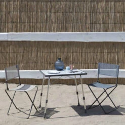 Chaise De Jardin Pliante LAFUMA CNO Batyline Iso - Océan -Mobilier De Jardin lfm1249.8547 chaise jardin pliante lafuma cno batyline iso ocean ambiance 2