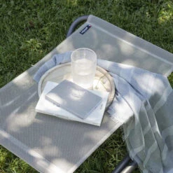 Repose-pieds LAFUMA Next Batyline Iso - Seigle -Mobilier De Jardin lfm2718.8548 repose pieds lafuma next batyline iso seigle ambiance