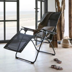 Fauteuil Relax Pliant LAFUMA Evolution Batyline Duo - Obsidian 6 Fauteuil Relax Pliant LAFUMA Evolution Batyline Duo - Obsidian -Mobilier De Jardin lfm2767 fauteuil relax pliant lafuma evolution ambiance 2