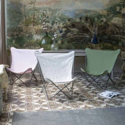 Fauteuil Pliant LAFUMA Pop Up XL Airlon - Kaki -Mobilier De Jardin lfm2777.8913 fauteuil pliant lafuma pop up xl kaki ambiance 1